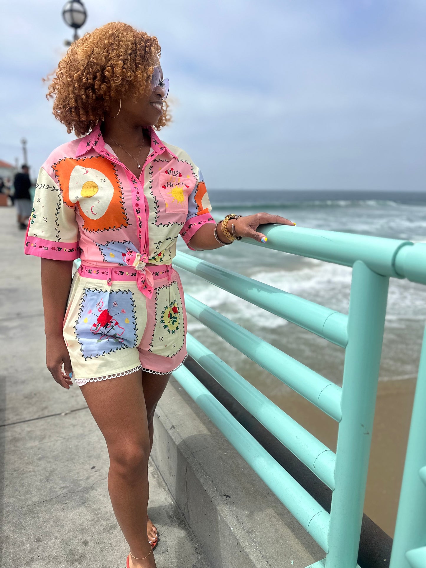 Island Way Sorbet Short Set