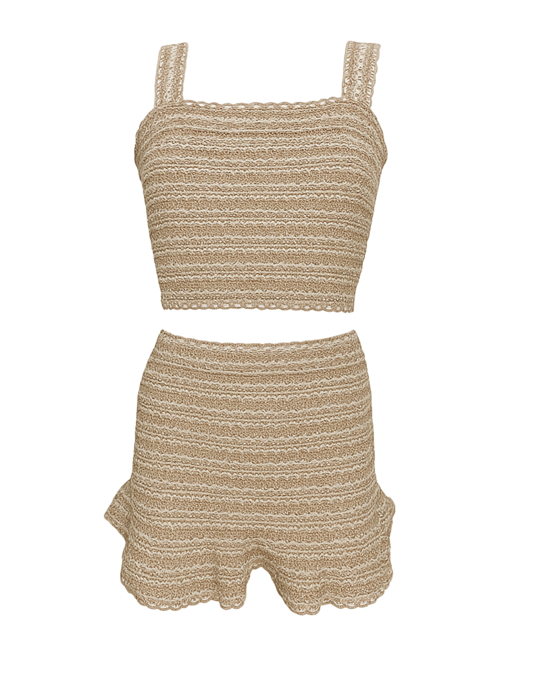 Salted Caramel Swirl Skirt Set
