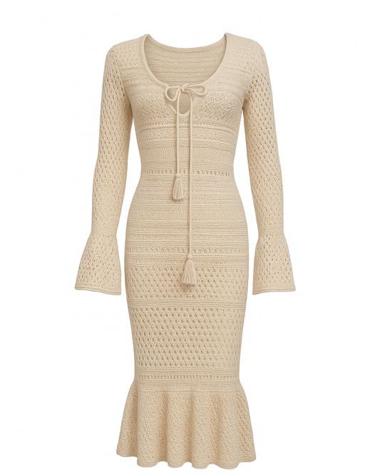 Butter Pecan Midi Dress
